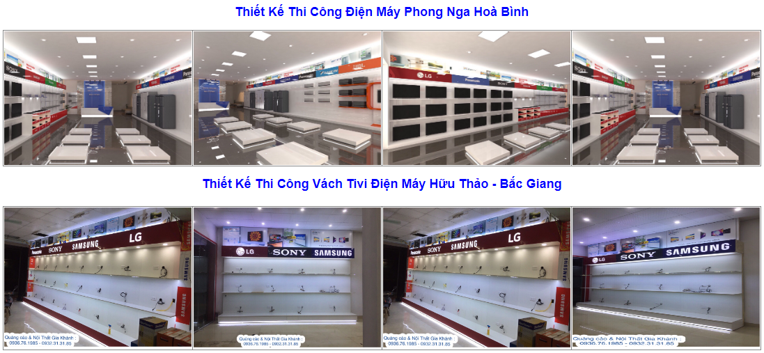 Xưởng Quảng Cáo Giá Rẻ Thái Nguyên, Miền Bắc